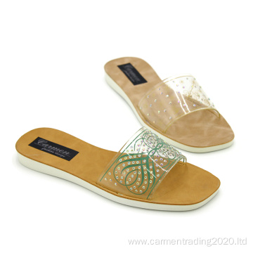 Ladies flip flops summer neon sandals outdoor slippers